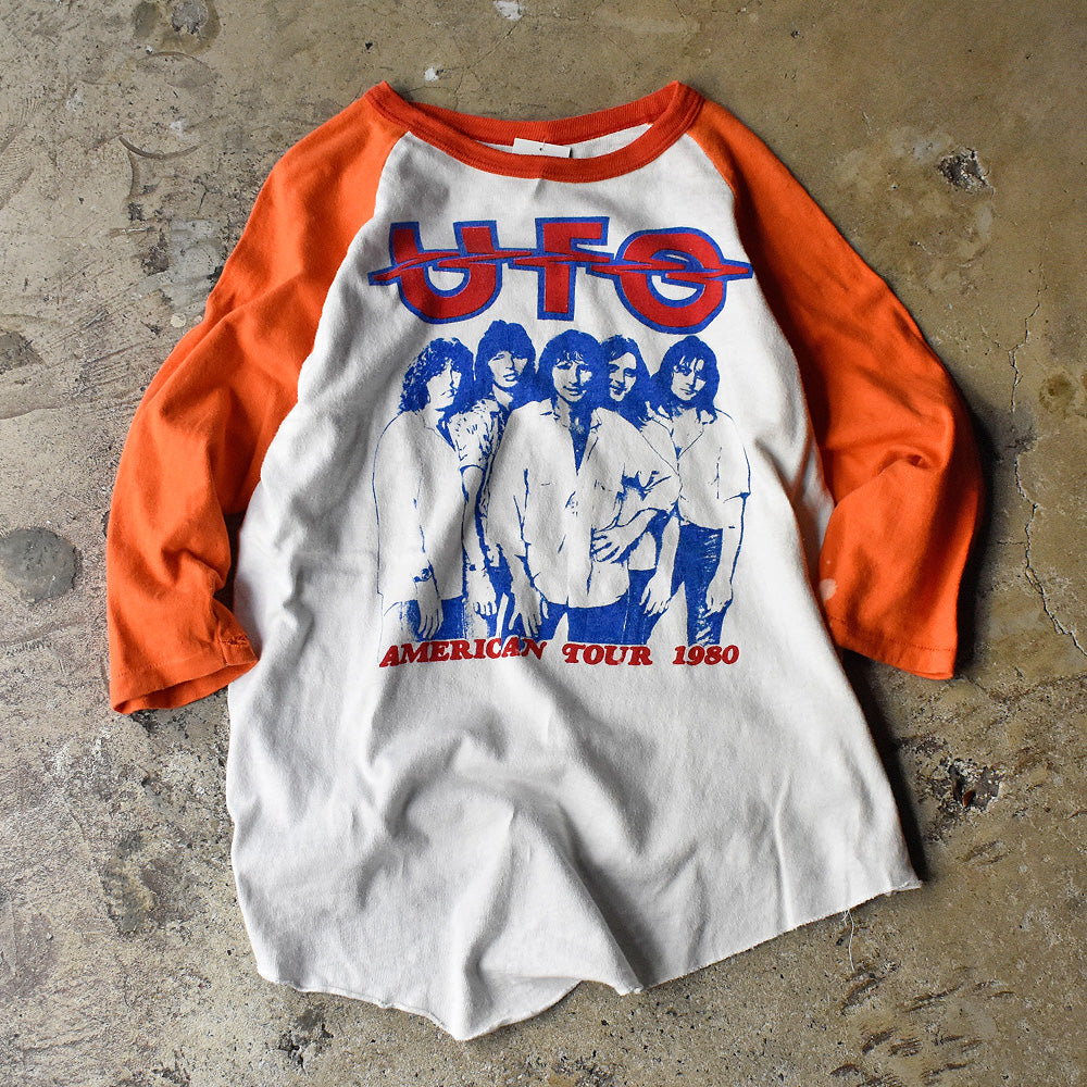 80's UFO “American Tour 1980” ラグランスリーブTシャツ 231231H