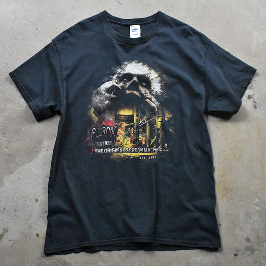 “Atrox Factory” ゾンビ ホラー Tシャツ 240817