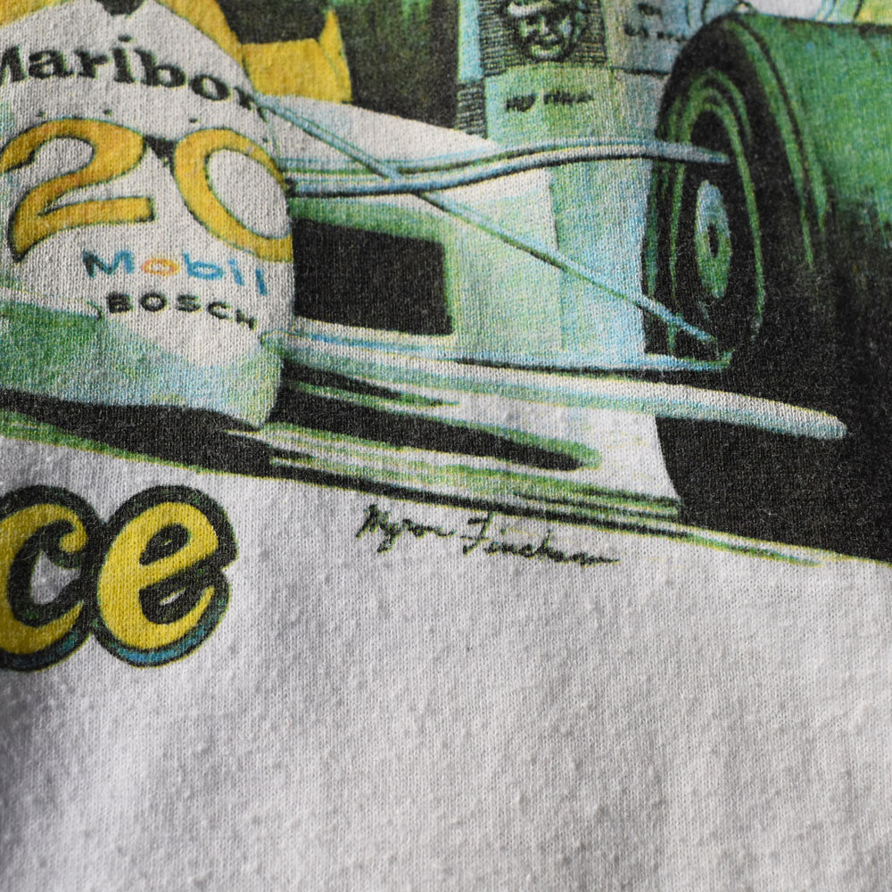 90’s “74th 500 Mile Race” レーシングプリント Tシャツ 250523