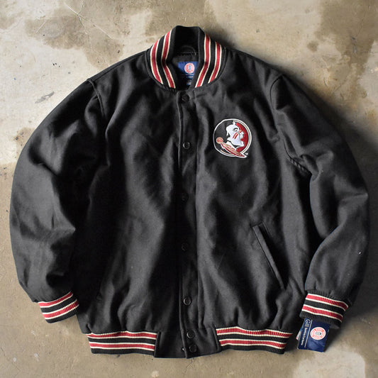 デッドストック! G-III "Florida State Seminoles" 中綿入り アワードジャケット 240209