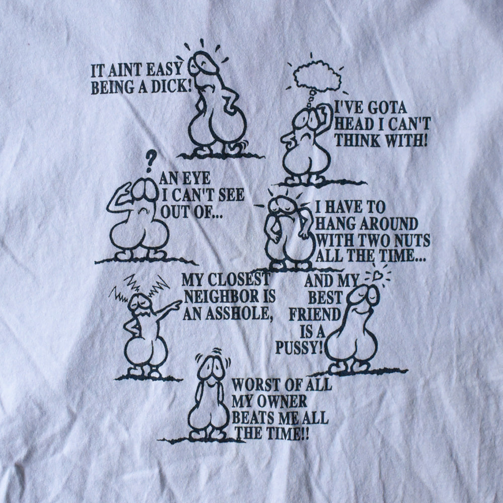 Hanes “DICK” プリント Tシャツ 240602
