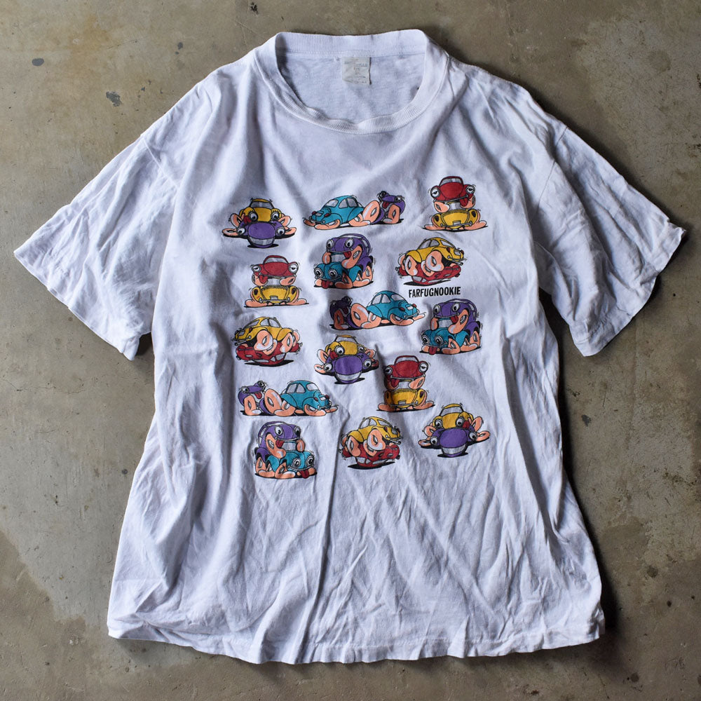 90’s “FARFUGNOOKIE” エロプリント Tシャツ 240530