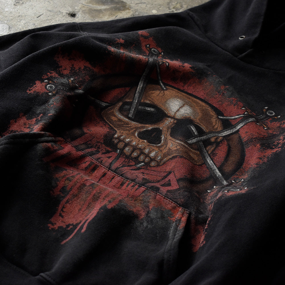 SLAYER “ Skull” プルオーバーパーカー 240827H