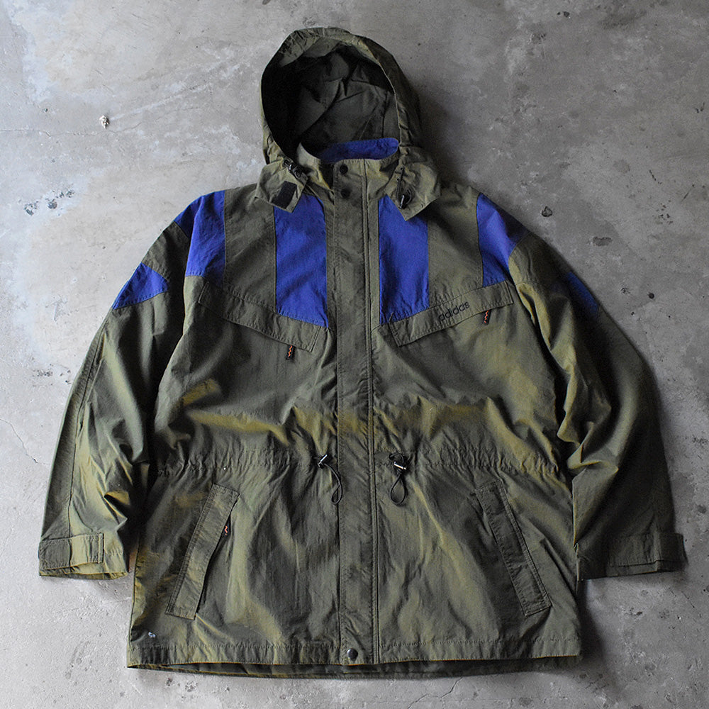 90’s adidas ハイキング ウインドブレーカー ナイロンジャケット 250122