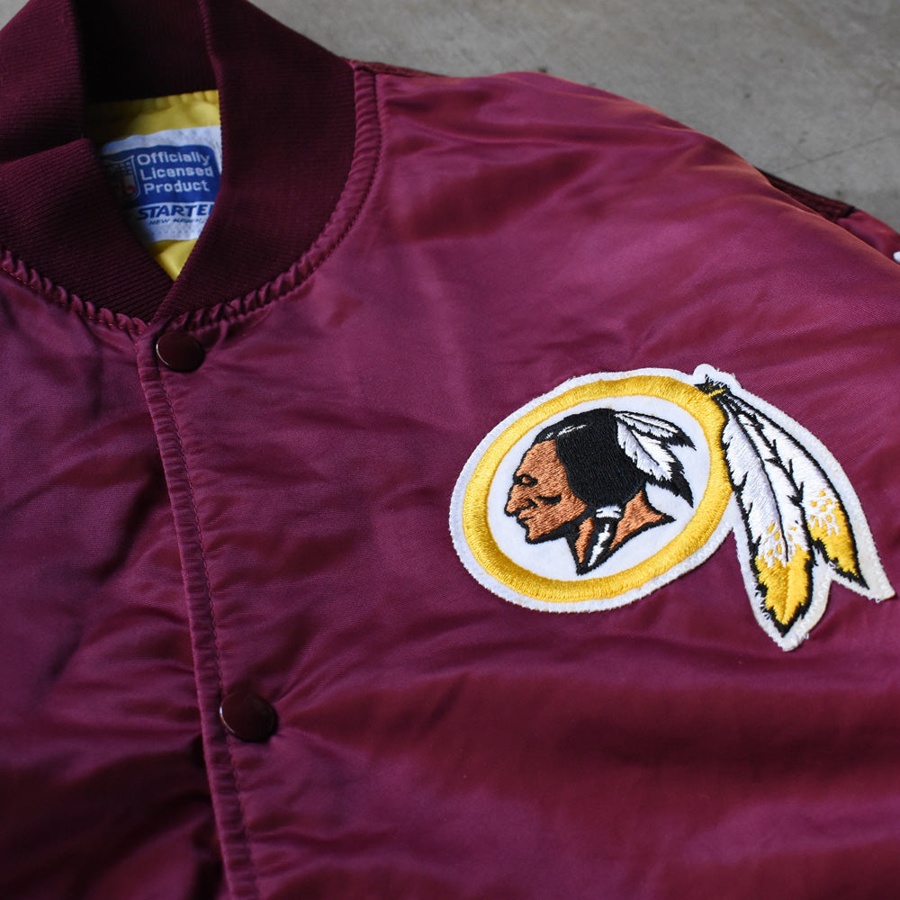 80's STARTER "NFL Washington Redskins" スタジャン アワードジャケット USA製 241215