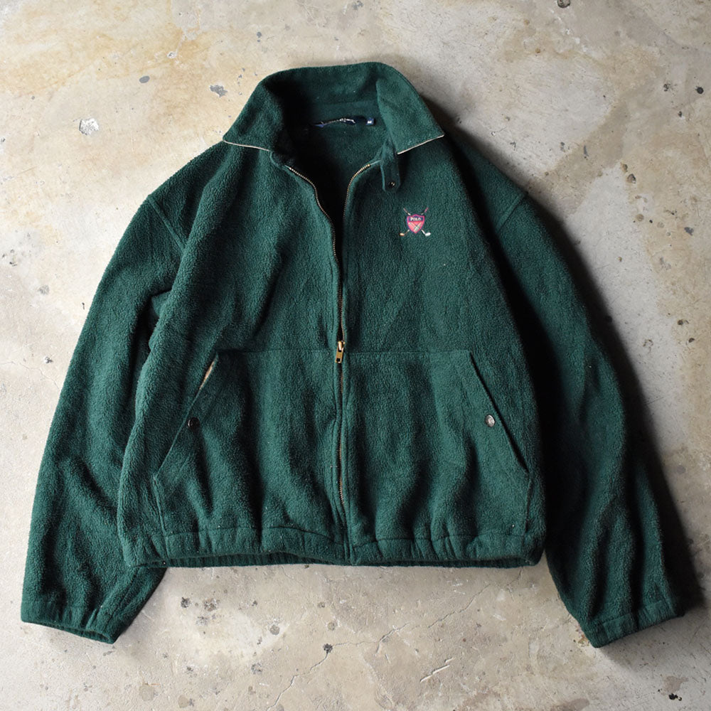 80-90's Polo Ralph Lauren 三角タグ フリース スイングトップ