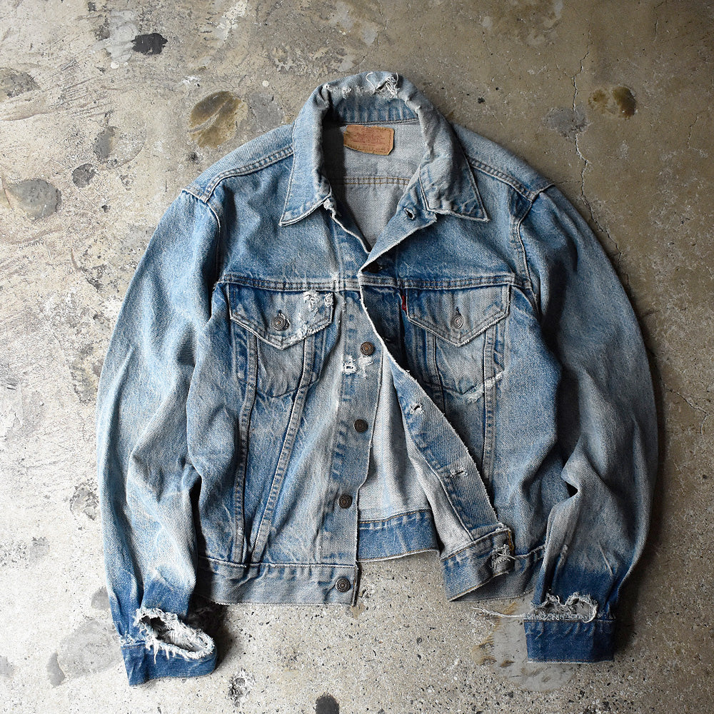 80's初頭 ダメージ！ Levi's 70505-0217 デニムジャケット USA製 250526H