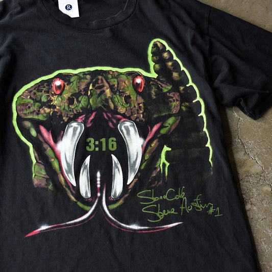 90's WWF Stone Cold “snake 3:16” Tシャツ USA製 250629H