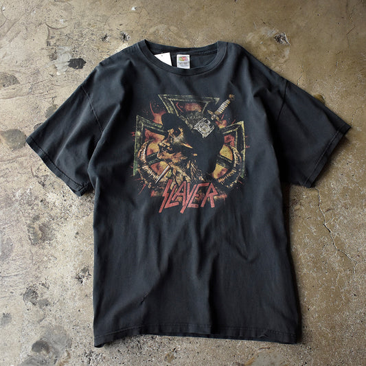 Y2K Slayer “2004 Euro Tour“ ロック Tシャツ 250723H