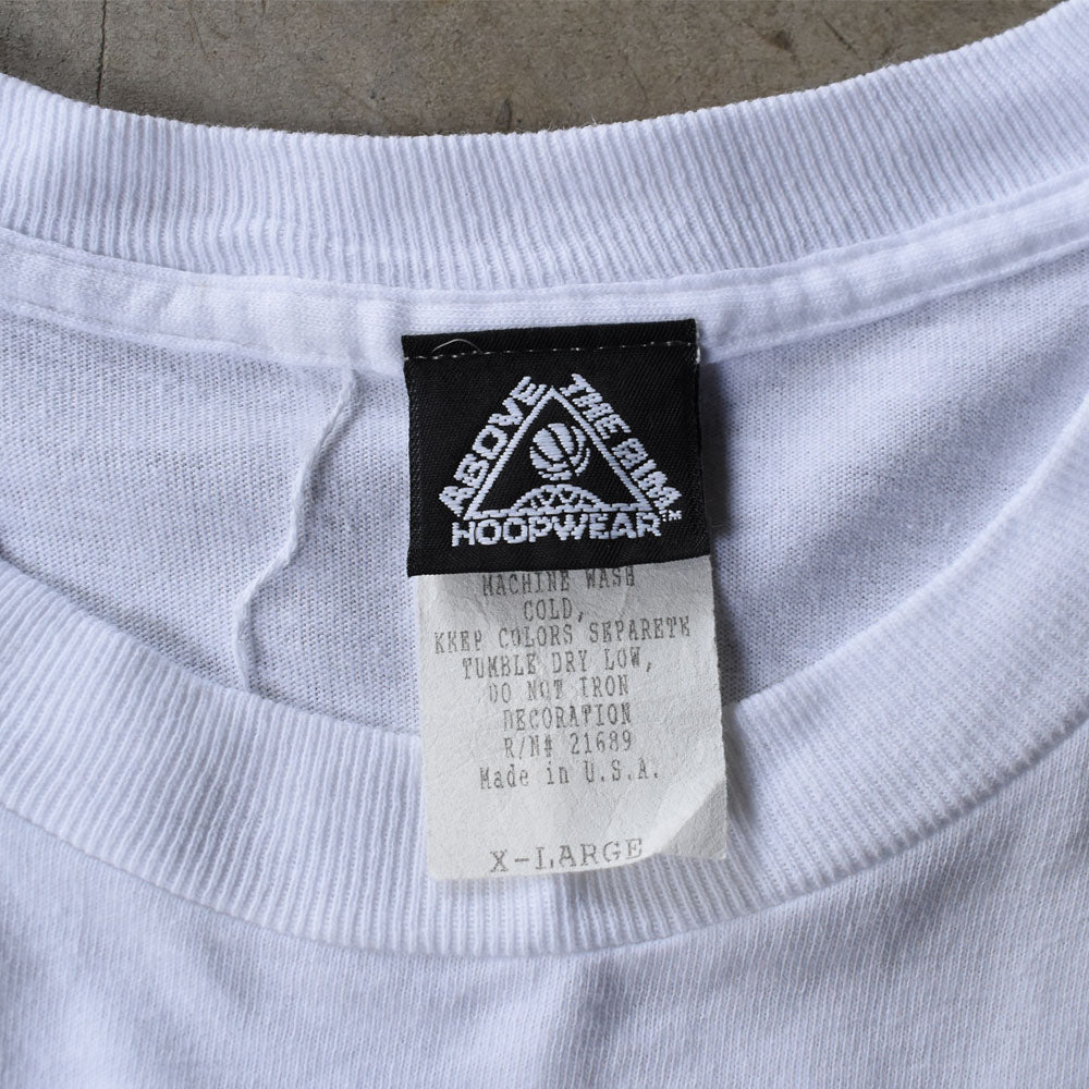 90’s Reebok/ABOVE THE RIM “Gus Macker All-World Tour” バスケ Tシャツ USA製 250610