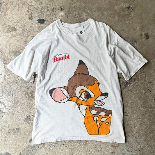 90's Disney “Bambi“ 海外アニメ ムービー Tシャツ 240326H