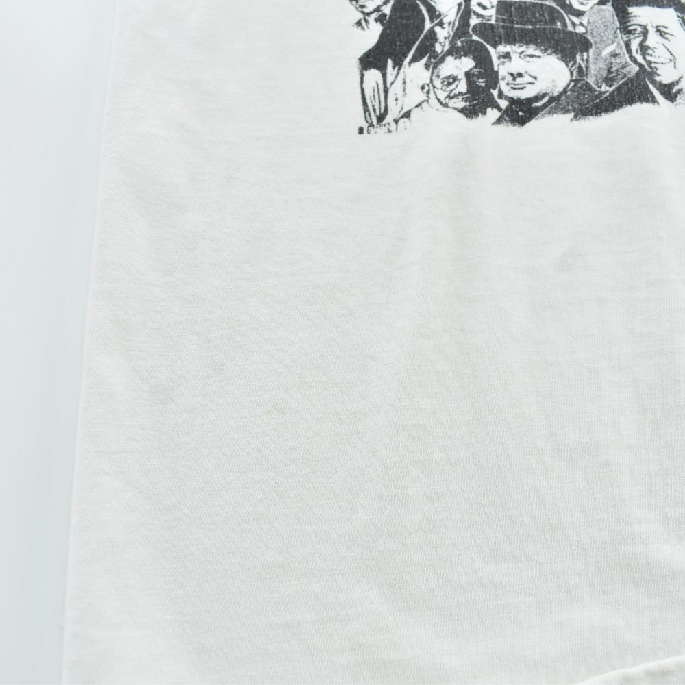 90's "SAVE YOUR SOUL" ジーザス 偉人コラージュ Tシャツ USA製 260915H