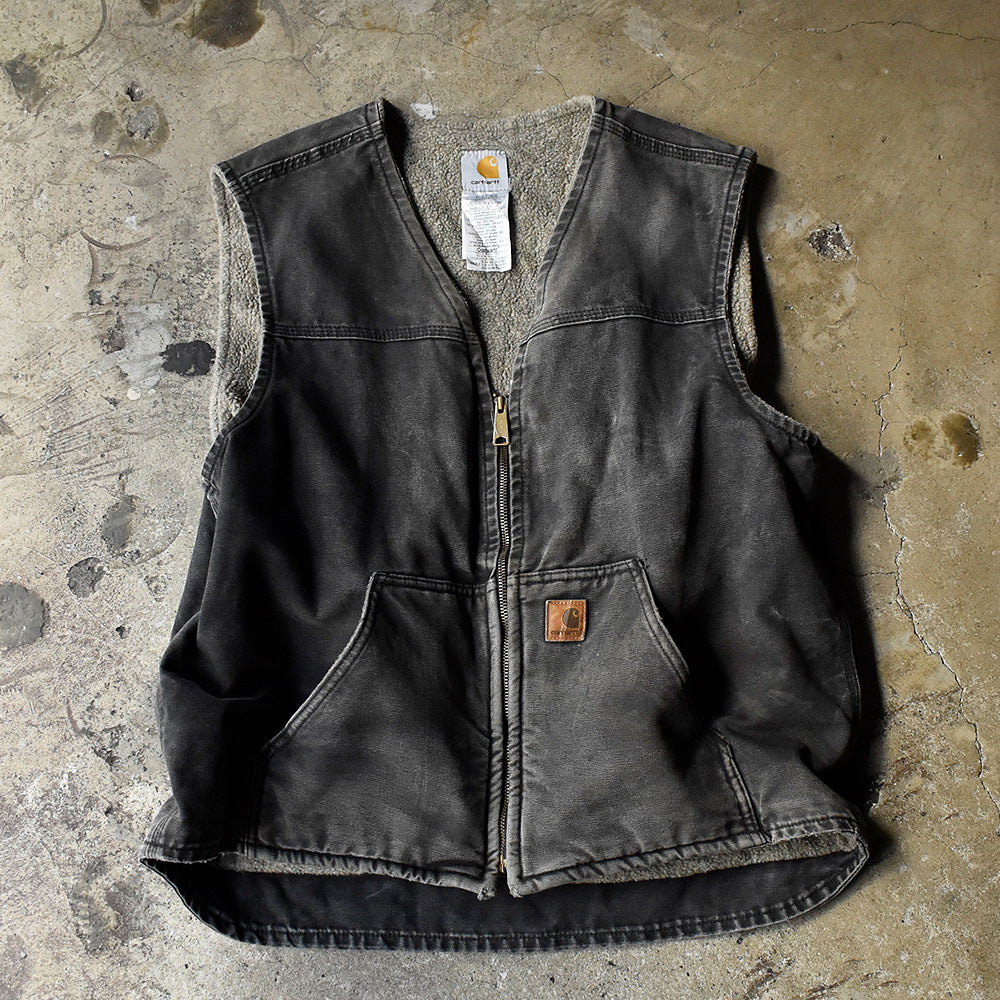 Y2K Carhartt ダックベスト ボアライナー 240201H