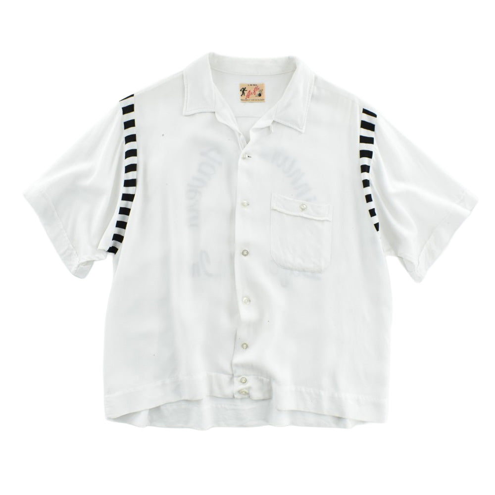 50's Air-flo レーヨン ボーリングシャツ 260630H