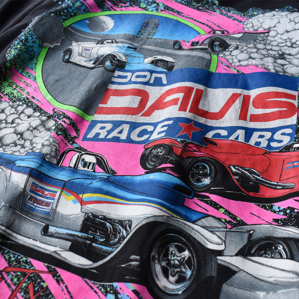 90’s ARIZONA “DON DAVIS RACE CARS” レーシングプリント Tシャツ USA製 250519