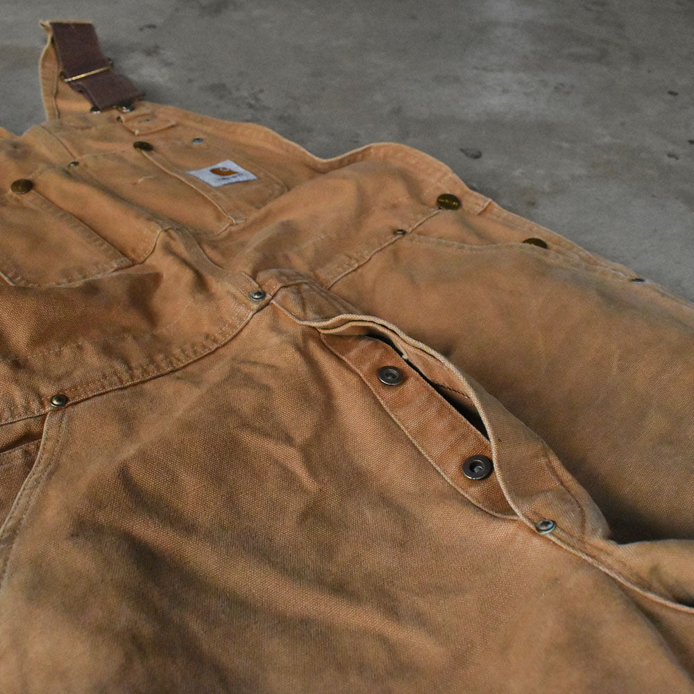 80-90's Carhartt ダブルニー！ ダック オーバーオール USA製 240501