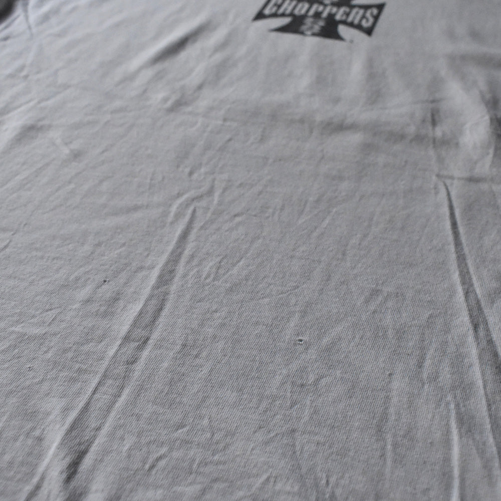 90-00's Anvil “WEST COAST CHOPPERS” 両面プリント クロスロゴ Tシャツ 240429