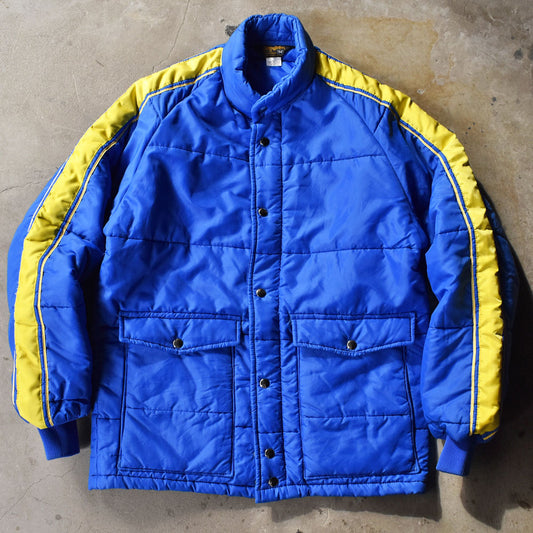 70’s Swingstar ロゴ刺繍 中綿入り ナイロンジャケット 240113H