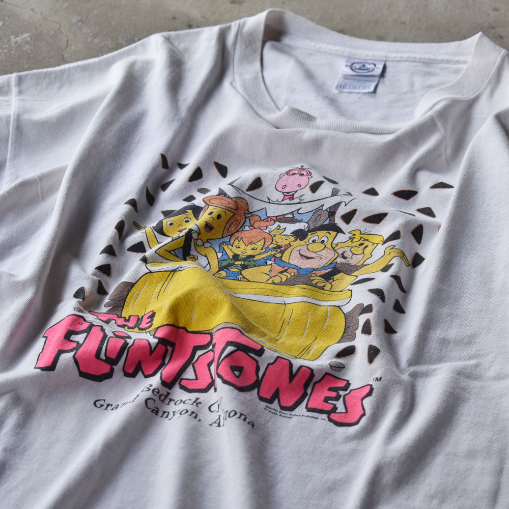 90’s　The Flintstones/原始家族フリントストーン 両面プリント Tシャツ　230723