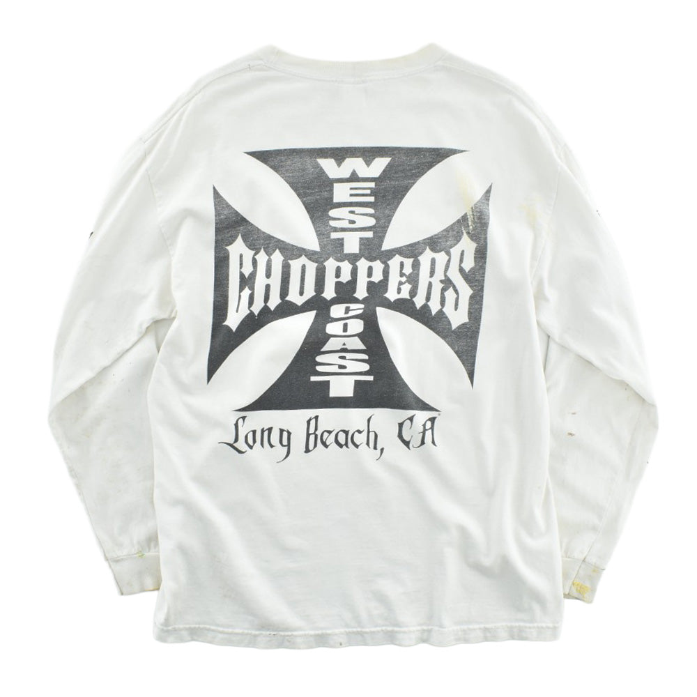 Y2K West Coast Choppers JESSE WHO? バイカー ロンT 260929H