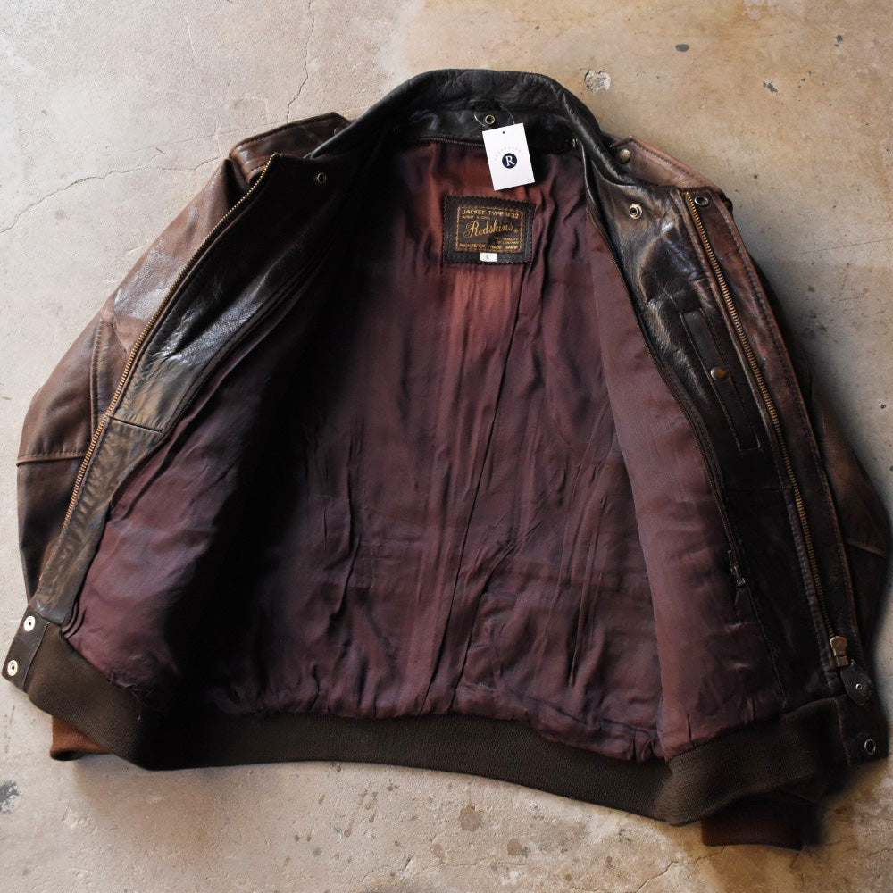 90's Redskins レザー フライトジャケット 251121H – LABORATORY®