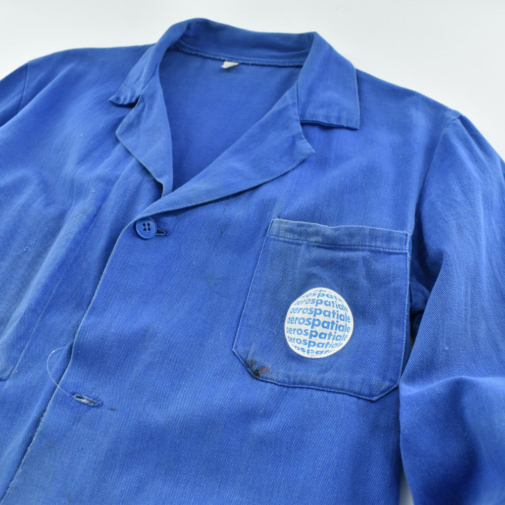 70’s aerospatiale ボロ&フェード フレンチワーク ショップコート 261027H