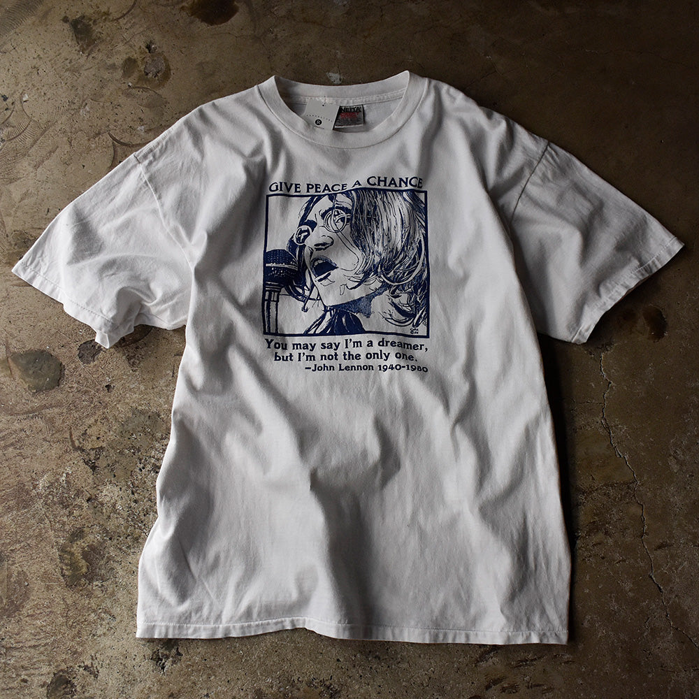 80's John Lennon “memorial” Tシャツ 231020H
