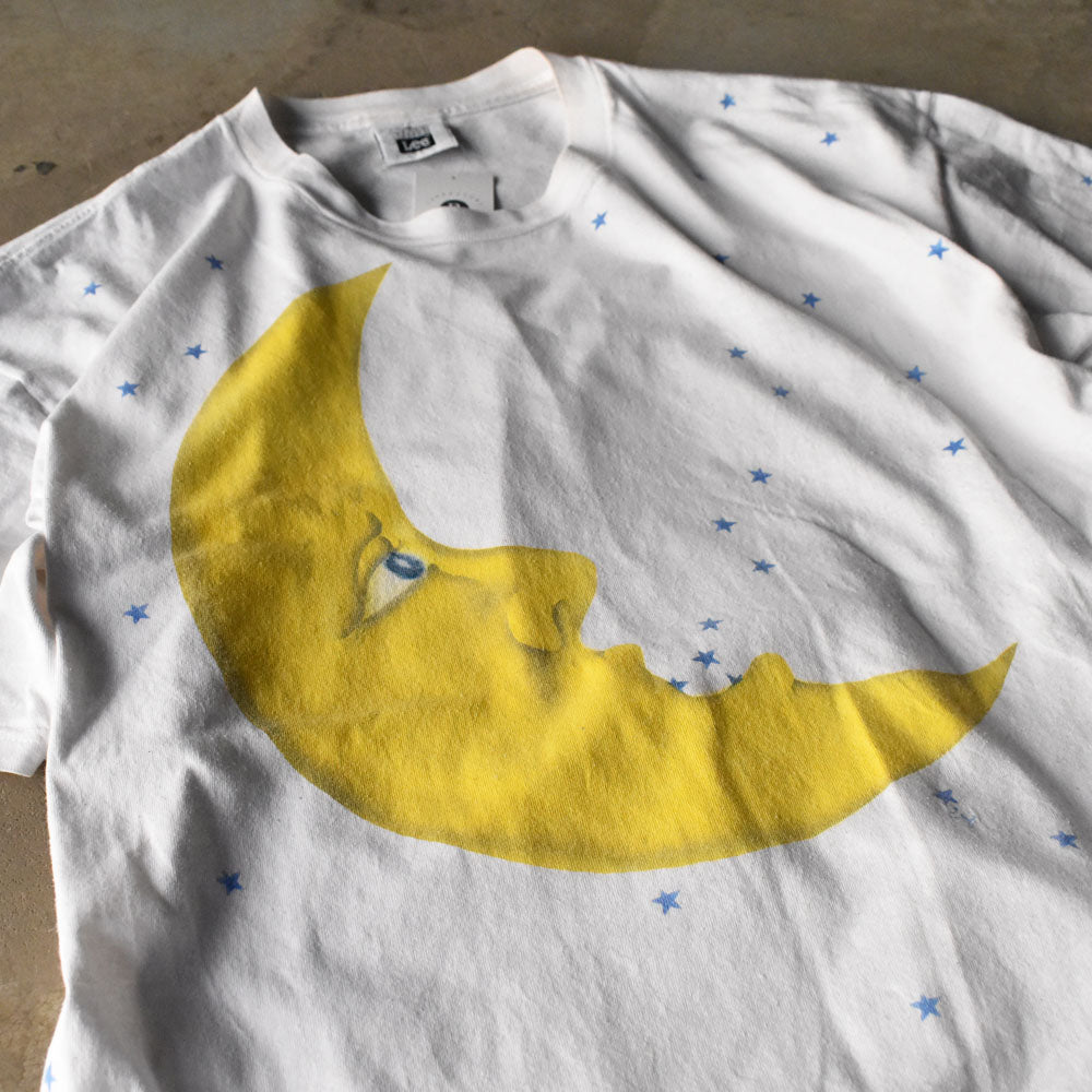 三日月 星 アートTシャツ 2000年代 Lee USA製 古着
