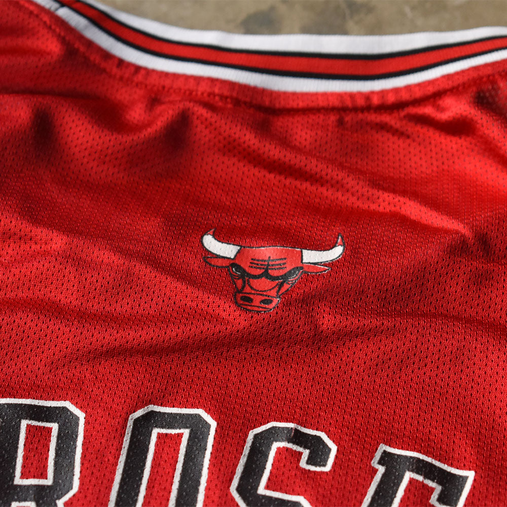 adidas “NBA Chicago Bulls / Rose #1“ バスケ ゲームシャツ 240709