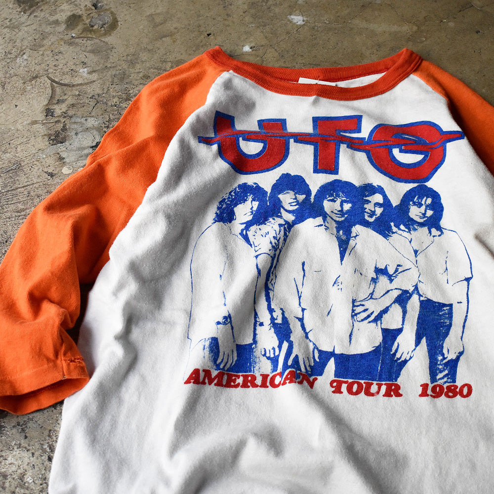 80's UFO “American Tour 1980” ラグランスリーブTシャツ 231231H