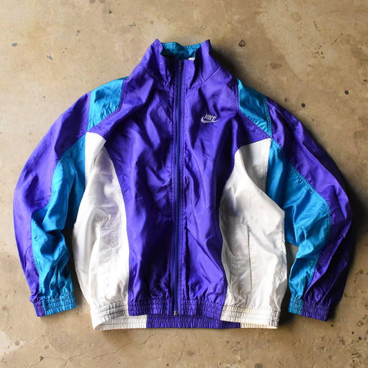 80’s NIKE 銀タグ ナイロン トラックジャケット 250323