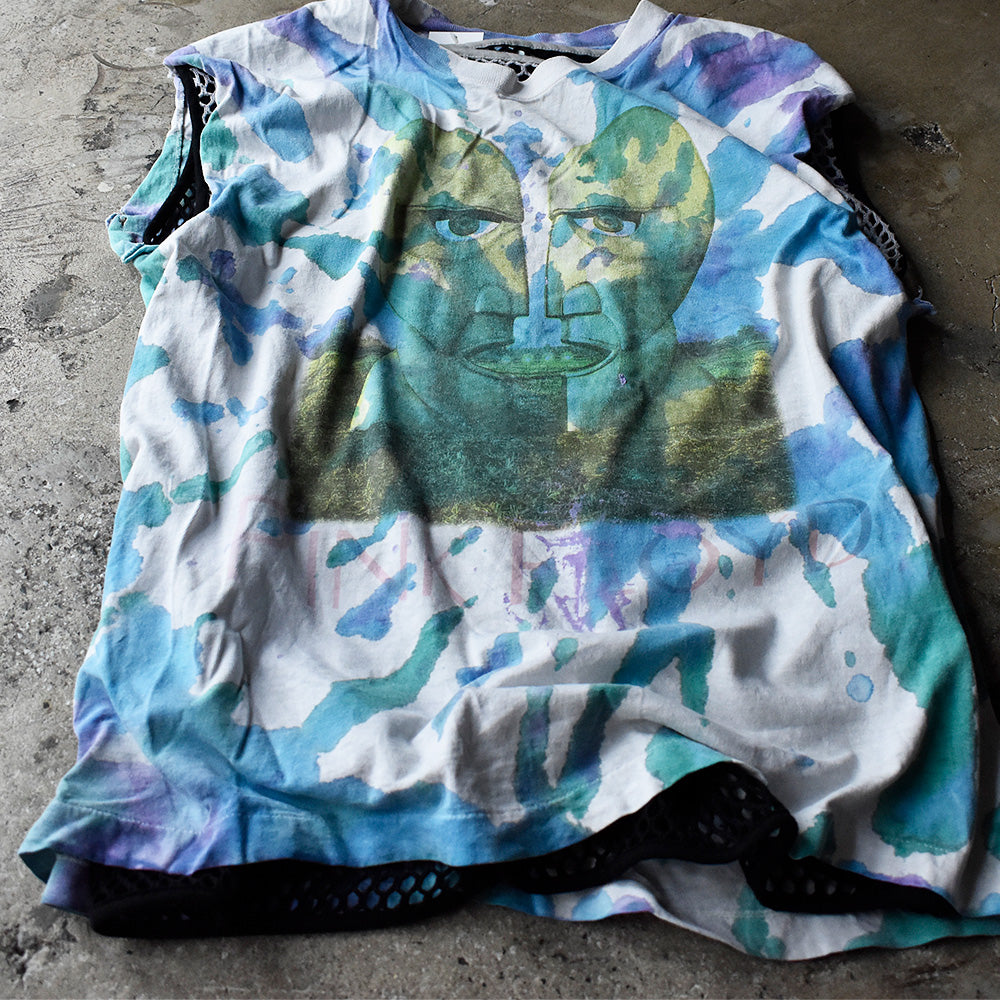 ピンク・フロイド The Division Bell 対 カットオフ タイダイ ツアーTシャツ 1994年 USA製 ヴィンテージ