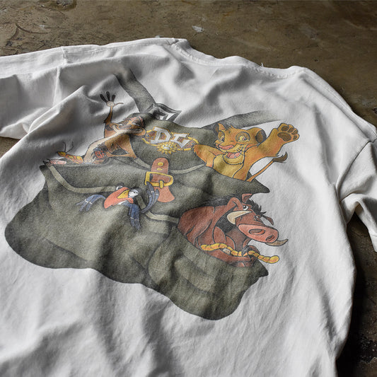 90's Disney Lion King アニメ ムービー Tシャツ USA製 230927H