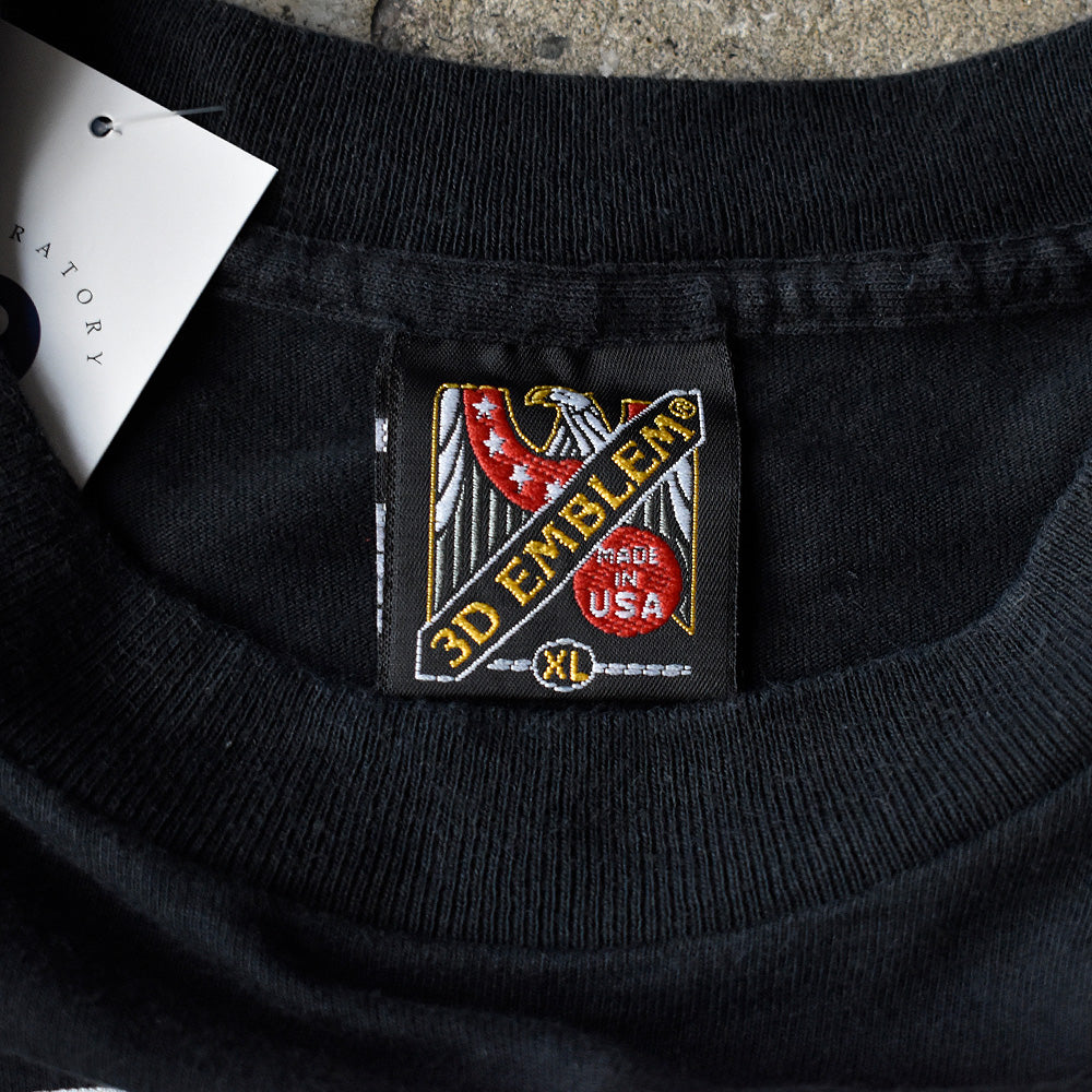 90's 3D EMBLEM “AMERICAN BY BIRTH MARINE BY CHOICE” スカル Tシャツ USA製 250606H