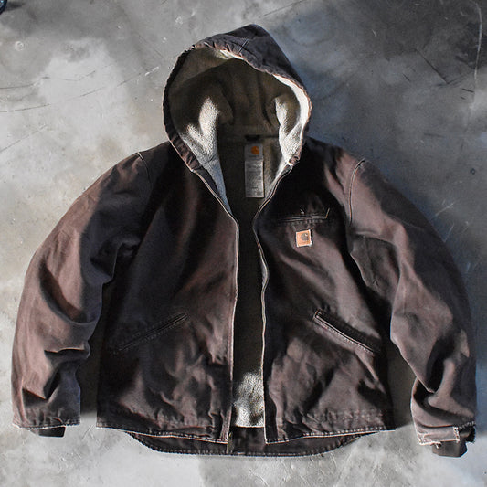 Carhartt ボアライナー フード付き デトロイトジャケット 240310