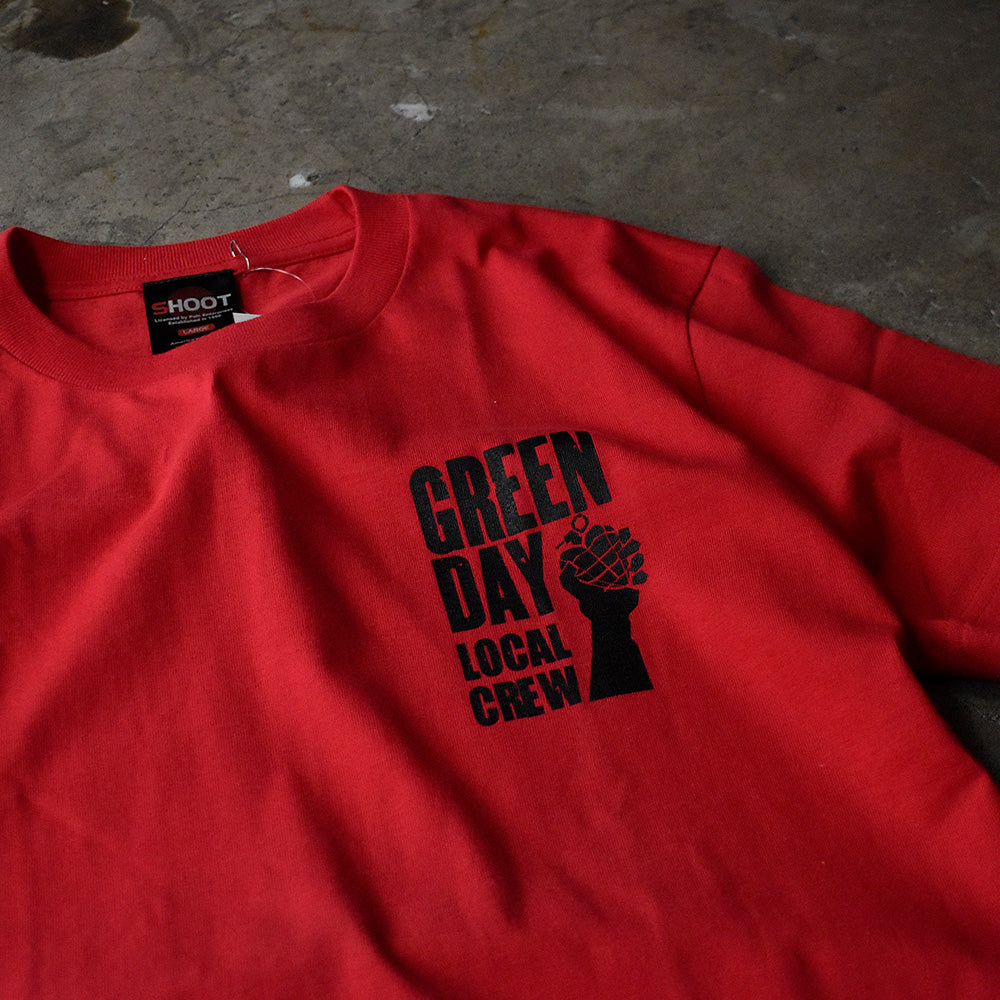 90's GREEN DAY "LOCAL CREW" staff Tシャツ 231005HYY