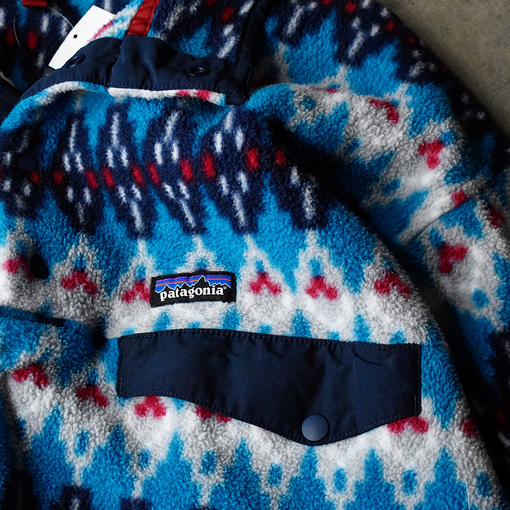 Patagonia ネイティブ柄 シンチラ スナップT フリースジャケット 240225H