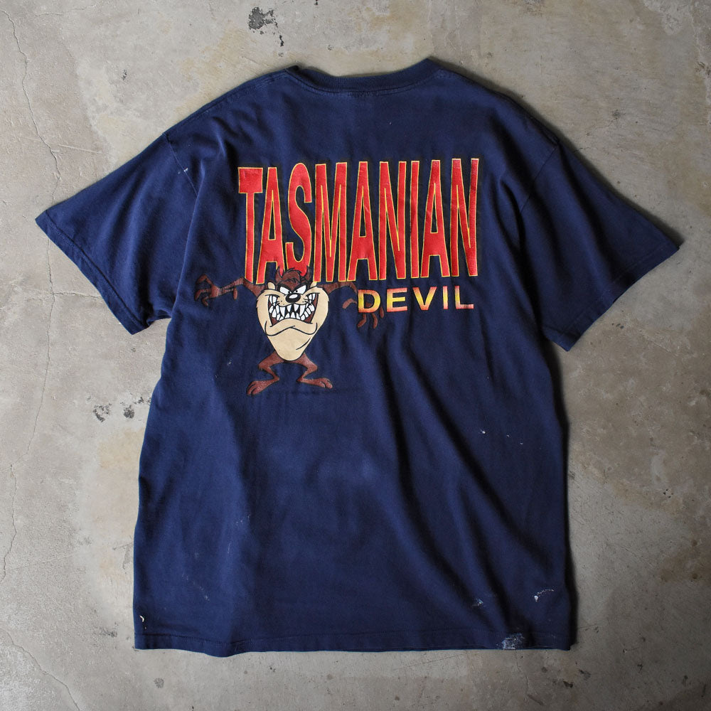 90’s Looney Tunes “TAZMANIAN DEVIL” キャラクターTシャツ 250604