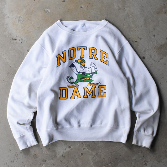 80’s Champion "NOTRE DAME" スウェット USA製 250502