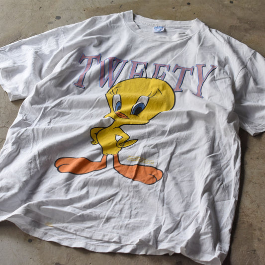90’s Looney Tunes “TWEETY” キャラ Tシャツ USA製 240625
