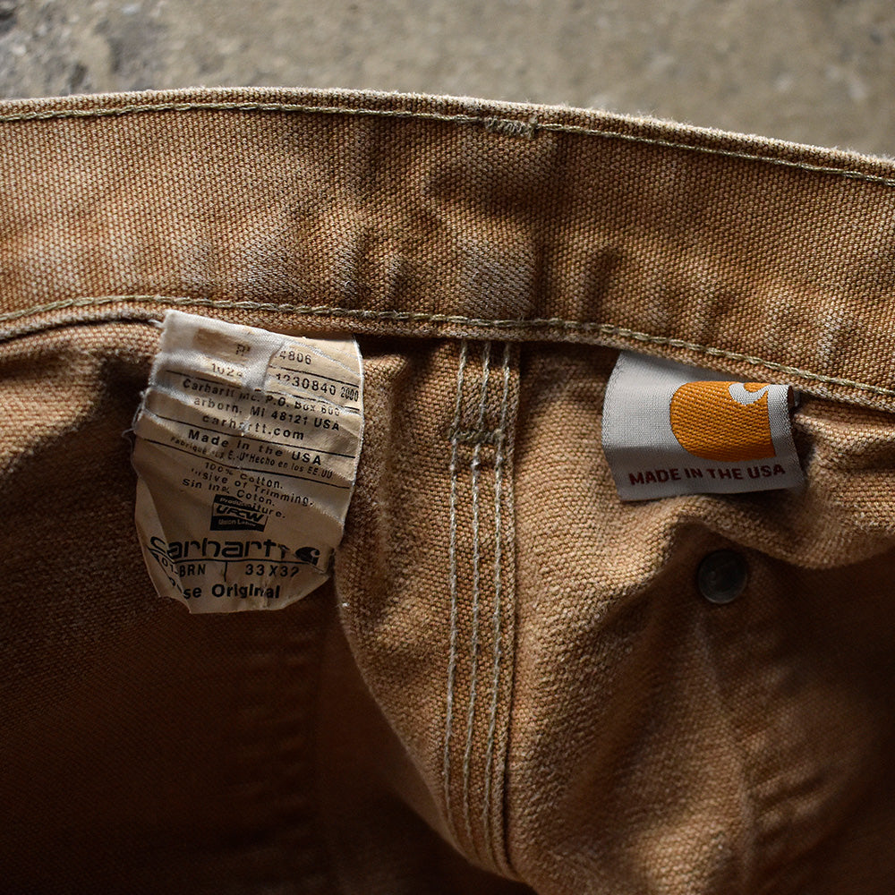 Y2K ダメージ！ Carhartt ダブルニー ダック ペインターパンツ USA製 240214H