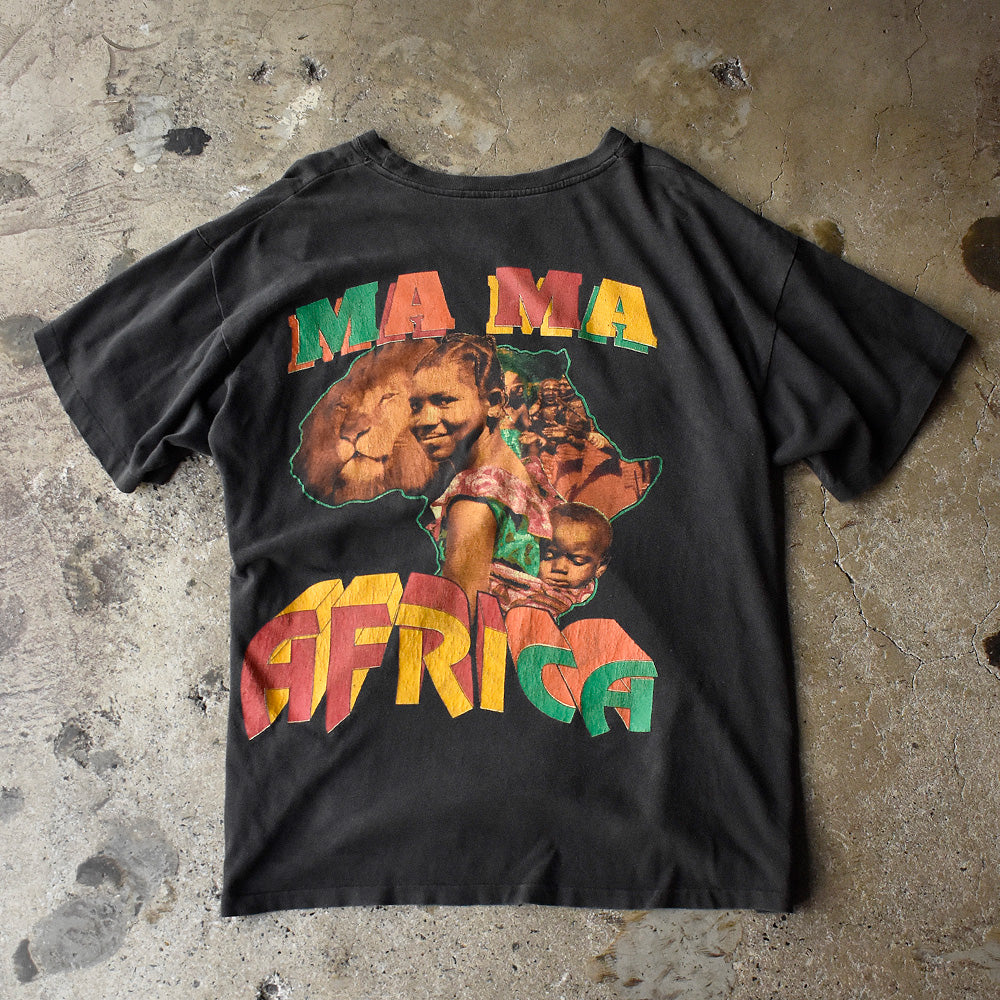 90's Garnett Silk “MAMA AFRICA” Tシャツ 250520H