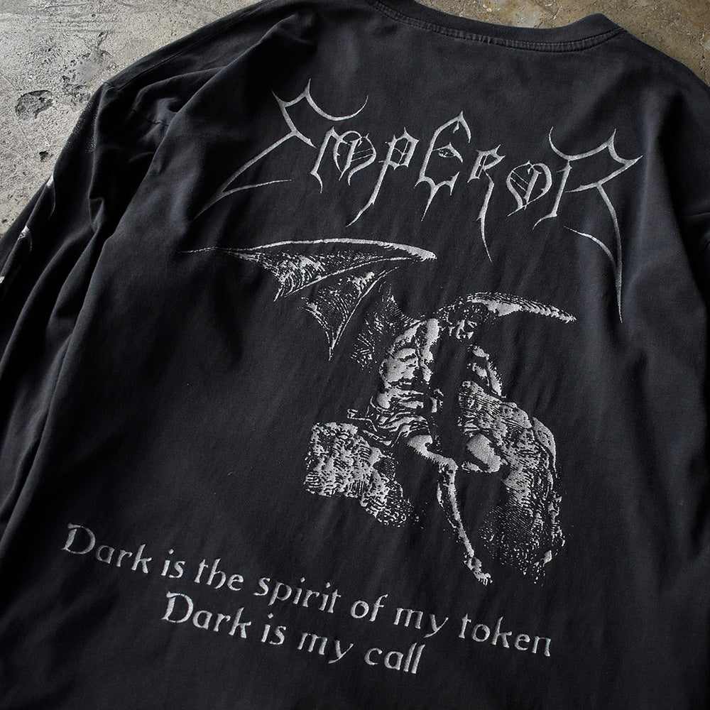 90's Emperor "Ensorcelled By Khaos" ロングスリーブTシャツ 250616HT62
