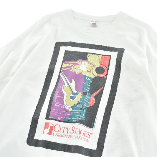 90's “City Stages” Birmingham Festival Tシャツ USA製 260519H
