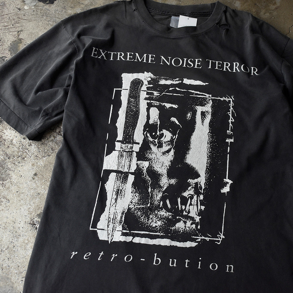 90's Extreme Noise Terror “Retro-Bution” Tシャツ 250615HTJ3