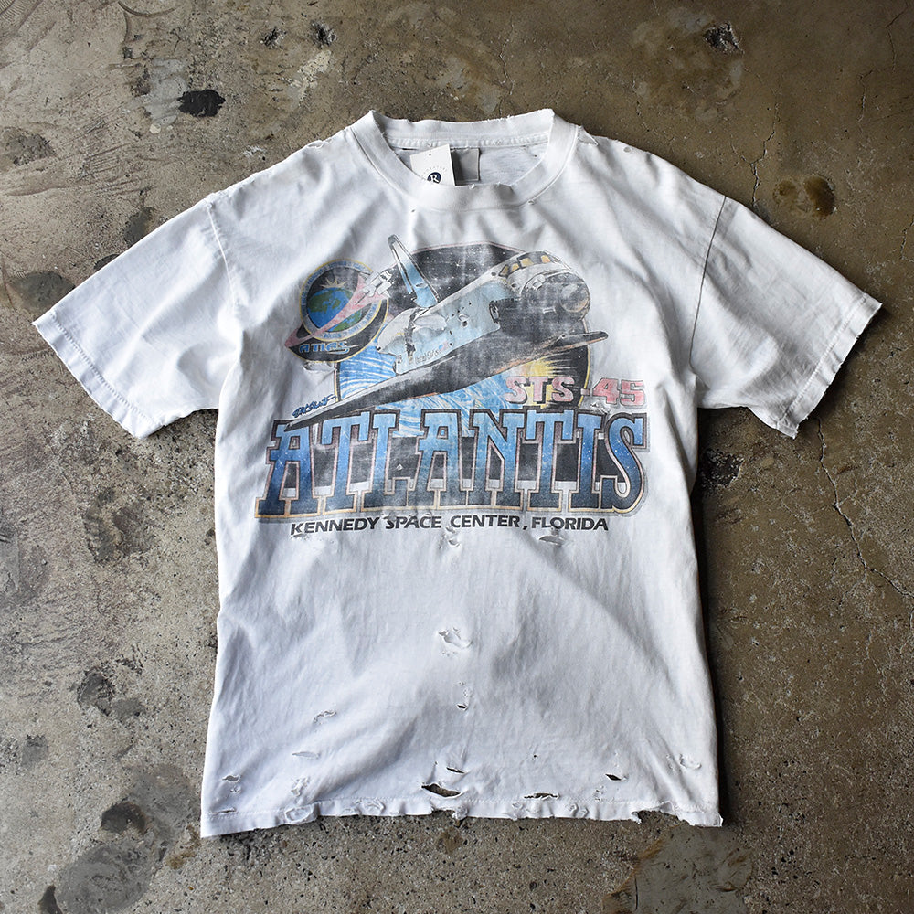 90's ボロ！ “STS-45 ATLANTIS” Tシャツ 250724H