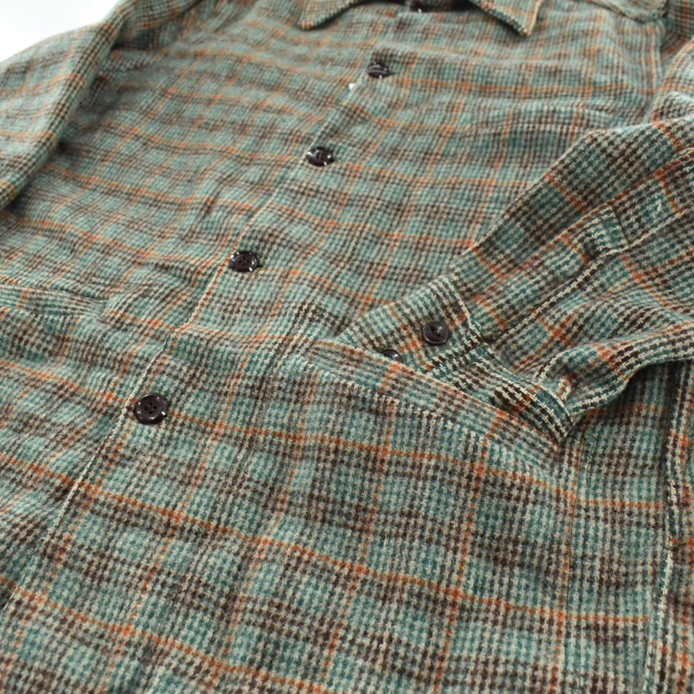 50’s~ ウール チェック シャツジャケット 261030H
