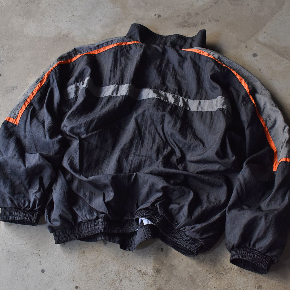 Y2K Reebok 裏地付き ナイロン トラックジャケット 240504