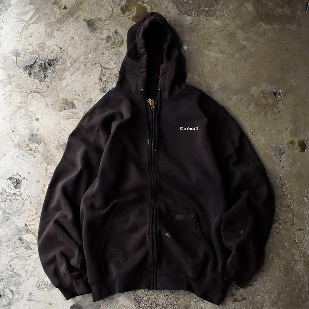 Y2K ペンキ！ Carhartt フルジップパーカー 230919H