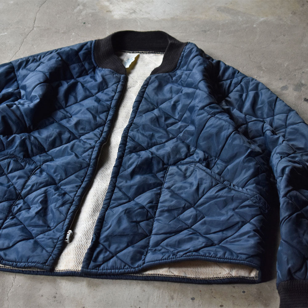 ALMAX SPORTSWEAR 裏サーマル ナイロン キルティングジャケット 1960〜70年代 ヴィンテージ
